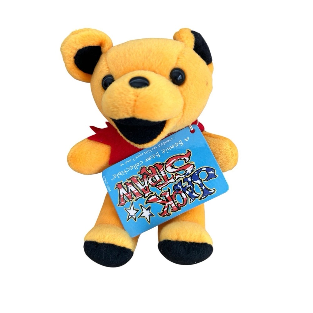 Grateful Dead Plush Bear 1997 Jack Straw‎ 7/4/86 Rich Stadium  by Steven Smith